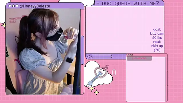 Snapshot of HoneyyCeleste chatting on 07-27-26, 06:15 HoneyyCeleste online show from 07-27-26, 06:15