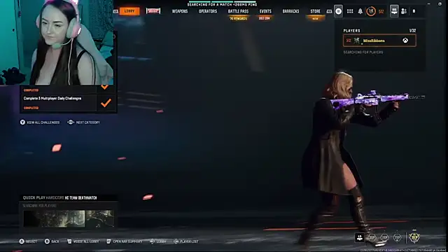 missribbons online show from 09-08-25, 09:25