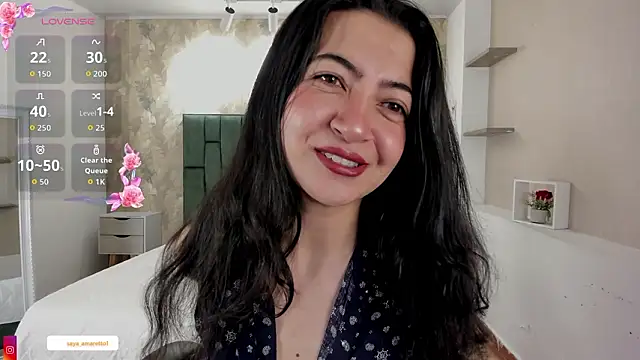 Saya Amaretto1 online show from 02-16-26, 10:17