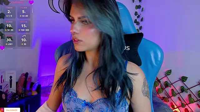 blue kitten online show from 09-21-25, 07:21