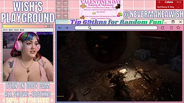 nevermakeawish online show from 02-18-26, 05:14