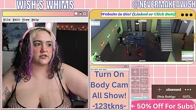 nevermakeawish online show from 07-18-26, 11:03