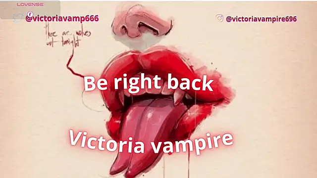 Snapshot of Victoriavampire666 chatting on 05-17-26, 11:01 Victoriavampire666 online show from 05-17-26, 11:01