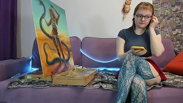Snapshot of WonderConnie1 chatting on 07-18-26, 03:38 WonderConnie1 online show from 07-18-26, 03:38