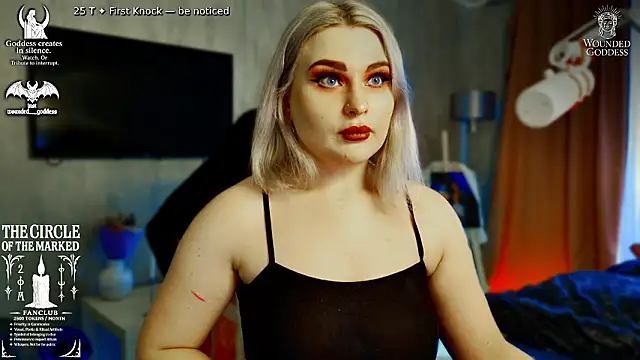 Wounded Goddess  online show from 02-10-26, 07:56