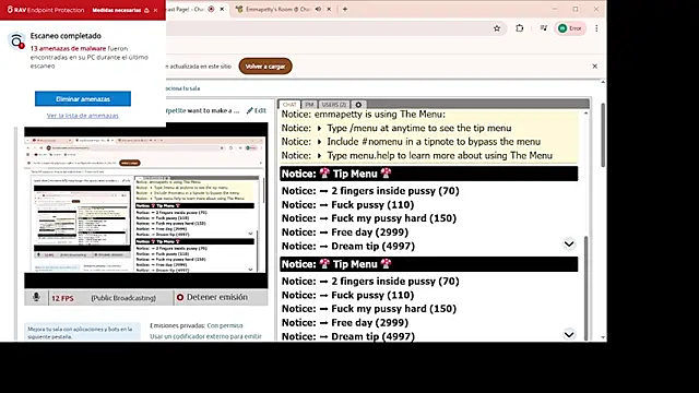 Snapshot of EmmaPetty chatting on 10-04-25, 10:13 EmmaPetty online show from 10-04-25, 10:13