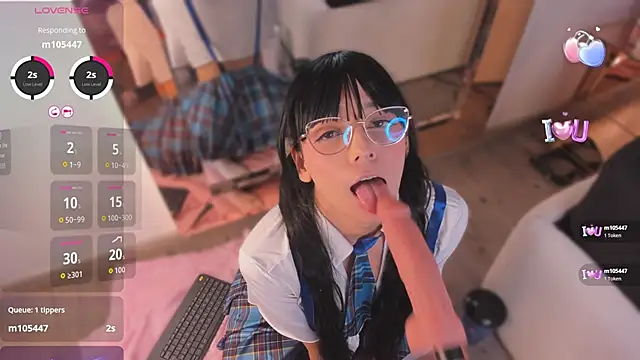 michelle cutee  online show from 12-02-25, 08:37