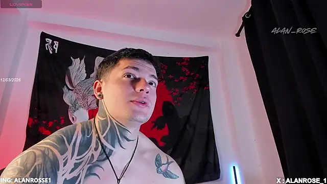 AlanRose01 online show from 03-12-26, 02:45