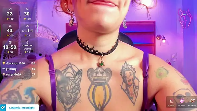 catalehia moonlightt online show from 11-18-25, 12:09
