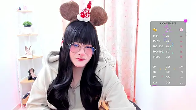 Snapshot of Omorimori chatting on 12-02-25, 02:01 Omorimori online show from 12-02-25, 02:01