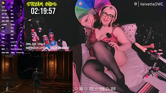 VelvetteSWE online show from 07-03-26, 05:52