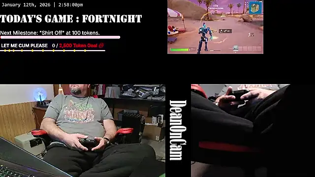 DeanonCam online show from 01-12-26, 08:58