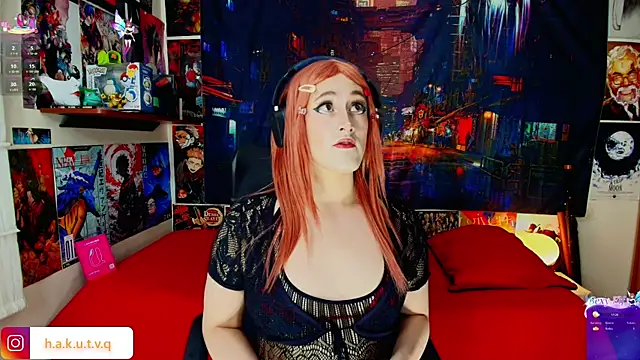 Snapshot of Hakudoll chatting on 06-08-26, 11:05 Hakudoll online show from 06-08-26, 11:05