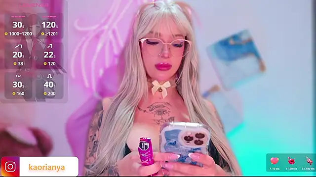 Snapshot of kaorianya chatting on 02-23-26, 12:09 kaorianya online show from 02-23-26, 12:09