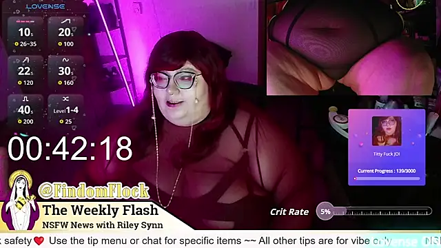 Snapshot of RileySynn chatting on 06-13-26, 05:16 RileySynn online show from 06-13-26, 05:16