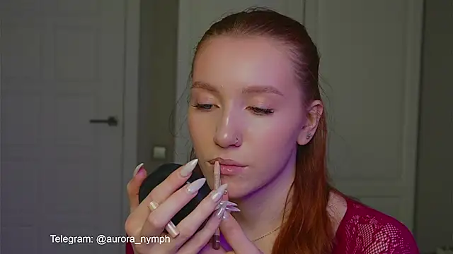 Snapshot of gingerofaurora chatting on 02-18-26, 08:21 gingerofaurora online show from 02-18-26, 08:21