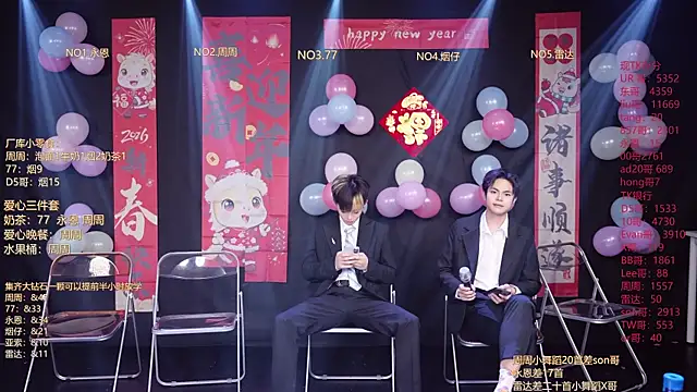 Snapshot of BTS-007 chatting on 02-14-26, 12:02 BTS-007 online show from 02-14-26, 12:02