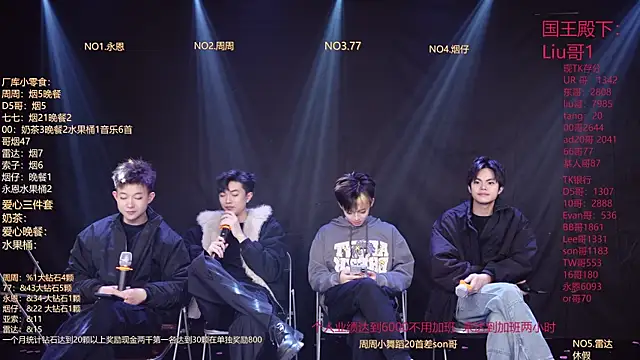 Snapshot of BTS-007 chatting on 02-22-26, 12:04 BTS-007 online show from 02-22-26, 12:04