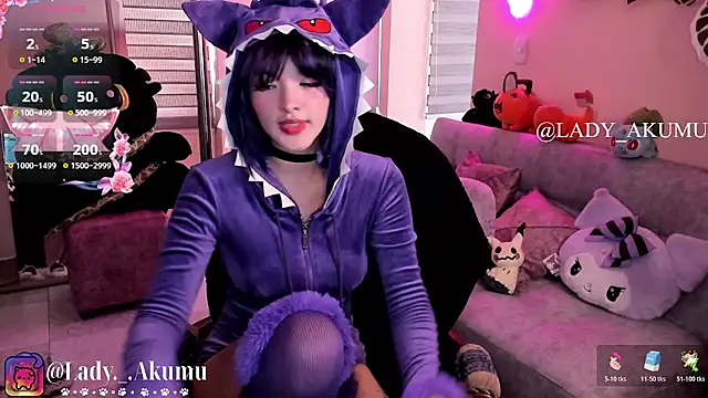 Snapshot of LadyAkumu chatting on 07-07-26, 08:02 LadyAkumu online show from 07-07-26, 08:02