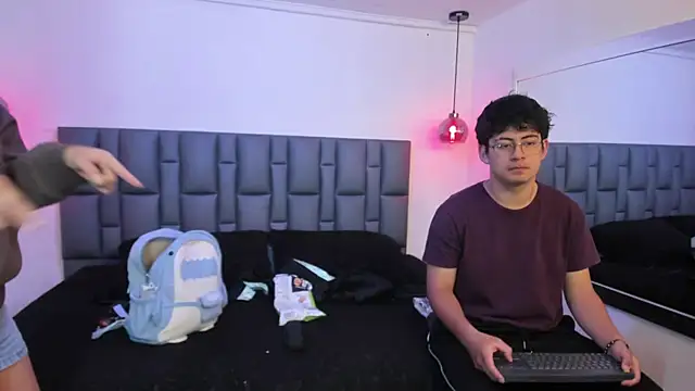 Snapshot of DominicaAndLorenzo chatting on 07-17-26, 02:34 DominicaAndLorenzo online show from 07-17-26, 02:34