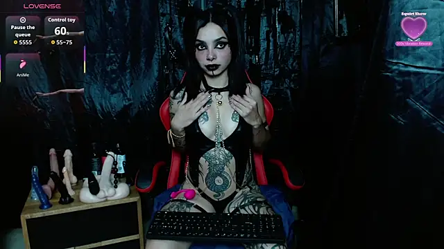 Electra Darkkk online show from 07-24-26, 05:11