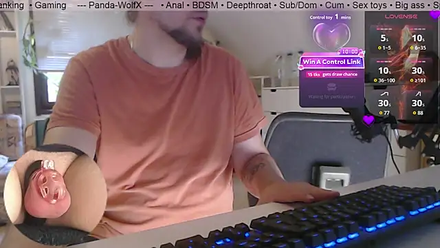 Panda-WolfX online show from 07-07-26, 04:33