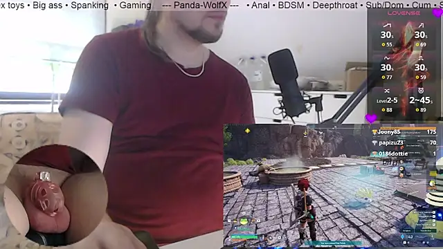 Panda-WolfX online show from 07-11-26, 07:22