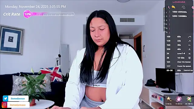 Snapshot of DannaaMeliza chatting on 11-24-25, 02:06 DannaaMeliza online show from 11-24-25, 02:06