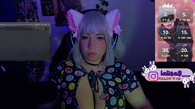 Snapshot of lalisa8 chatting on 01-11-25, 10:51 lalisa8 online show from 01-11-25, 10:51