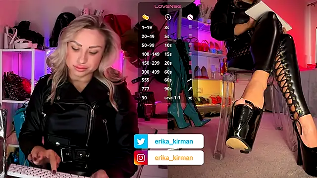 Erika Kirman online show from 11-07-25, 09:42