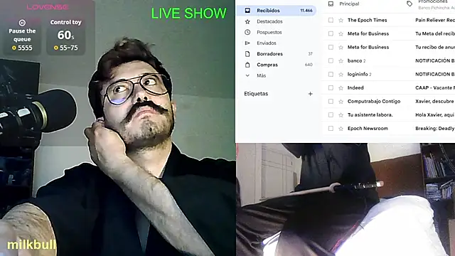 Snapshot of milkbull chatting on 05-18-26, 06:19 milkbull online show from 05-18-26, 06:19