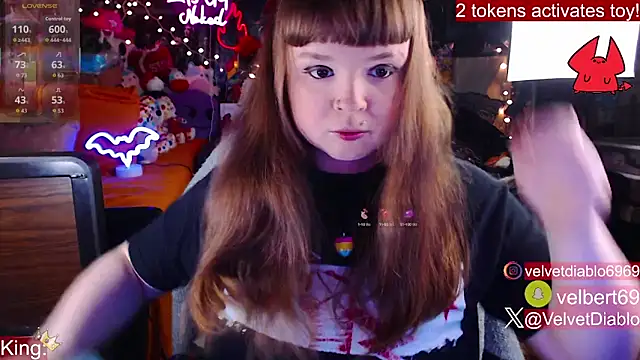 VelvetDiablo online show from 09-09-25, 12:21