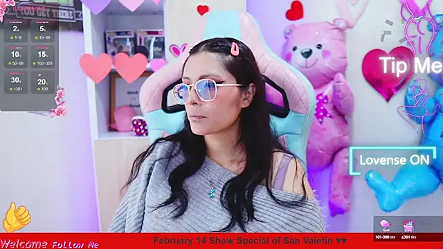 Kyomi chang online show from 02-13-25, 01:26