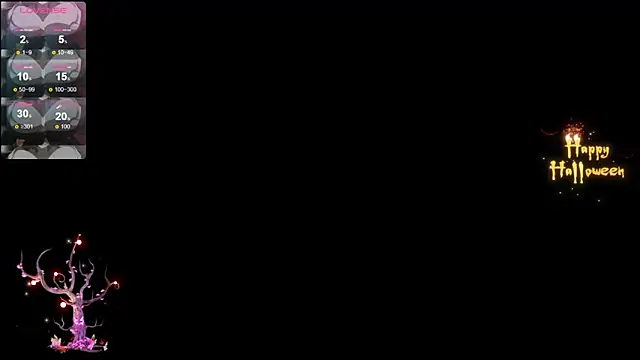 Kyomi chang online show from 10-31-25, 02:07