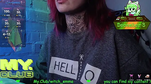 Witch Emma online show from 12-03-25, 09:18