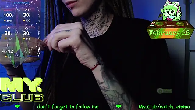 Witch Emma online show from 02-28-26, 08:54