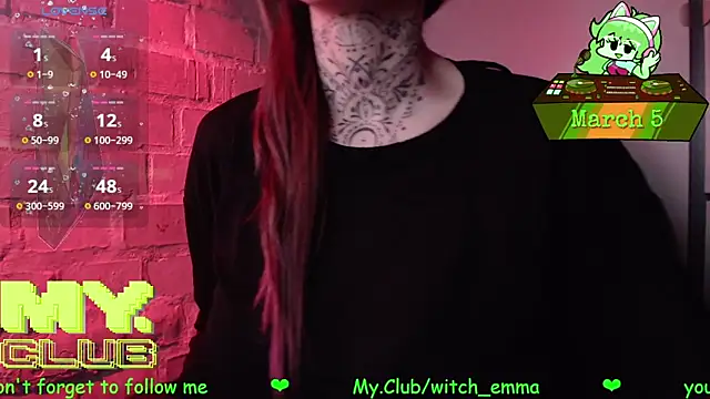 Witch Emma online show from 03-05-26, 10:00