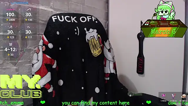 Witch Emma online show from 03-06-26, 08:22