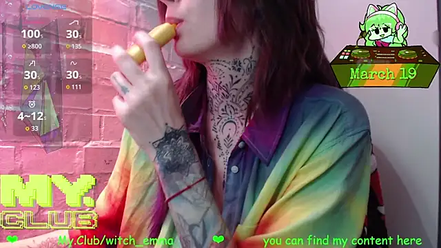 Witch Emma online show from 03-19-26, 08:51