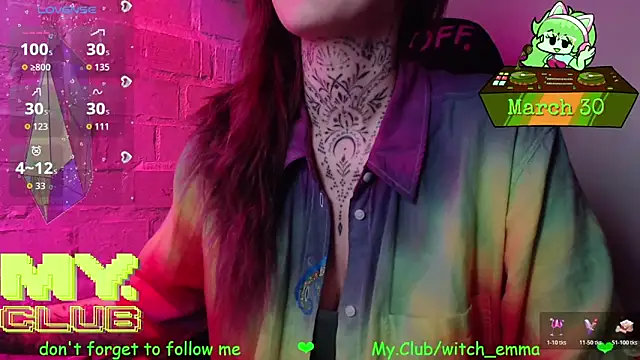 Witch Emma online show from 03-30-26, 06:47