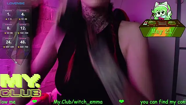 Witch Emma online show from 05-21-26, 07:59