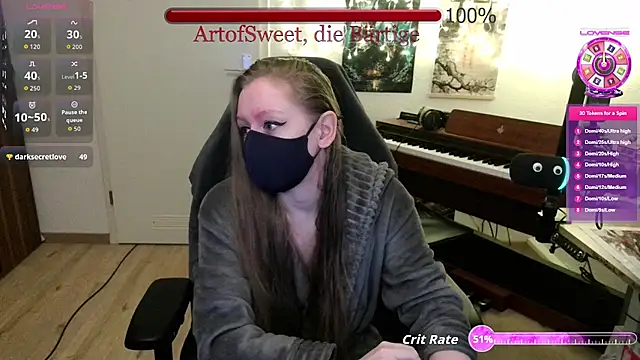 ArtofSweet online show from 06-19-26, 08:45