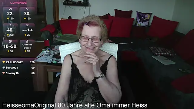HeisseomaOriginal online show from 03-12-25, 02:23