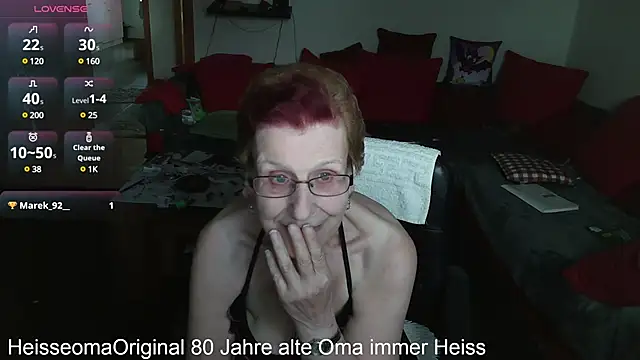 HeisseomaOriginal online show from 03-14-25, 11:23