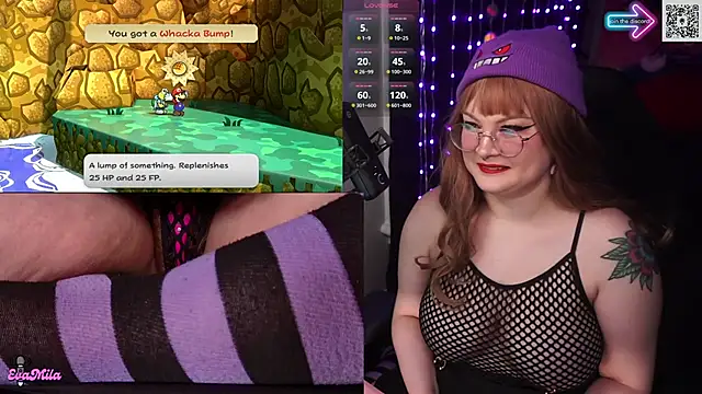 Snapshot of evamila chatting on 12-18-25, 02:17 evamila online show from 12-18-25, 02:17