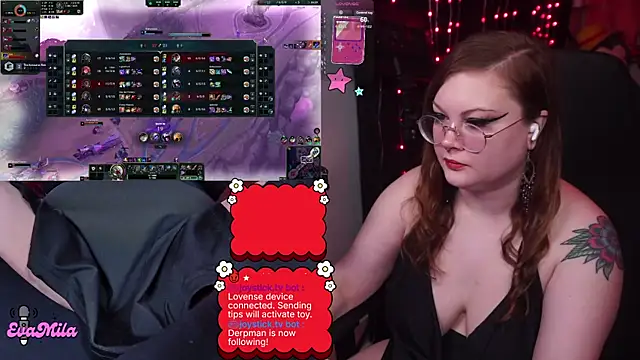 Snapshot of evamila chatting on 02-25-26, 06:39 evamila online show from 02-25-26, 06:39