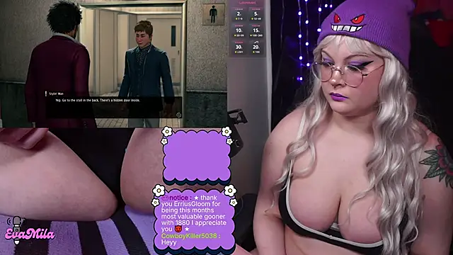 Snapshot of evamila chatting on 03-13-26, 11:55 evamila online show from 03-13-26, 11:55