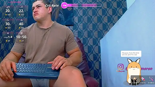 Snapshot of Leonsmoron chatting on 06-12-26, 01:37 Leonsmoron online show from 06-12-26, 01:37