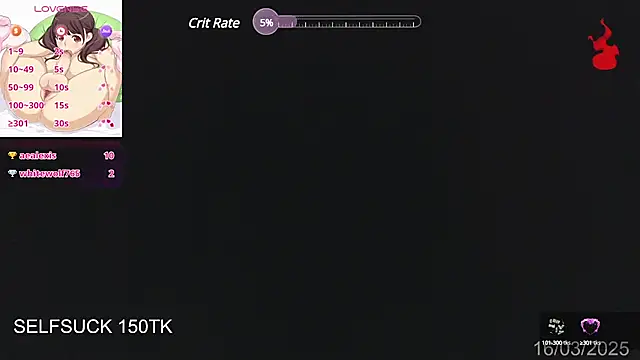 Herazuline online show from 03-17-25, 01:14