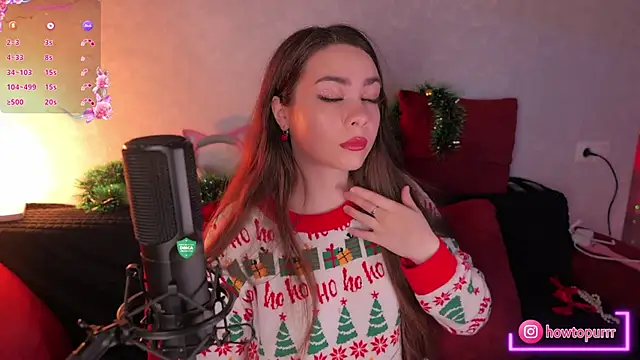 Snapshot of How2Meow chatting on 12-29-24, 05:33 How2Meow online show from 12-29-24, 05:33